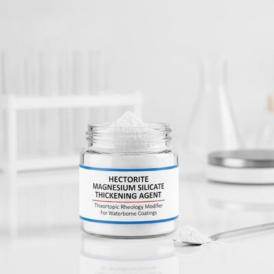 Hectorite Magnesium Silicate Thickening Agent with Thixotropic and Adsorption Properties for Waterborne Coatings