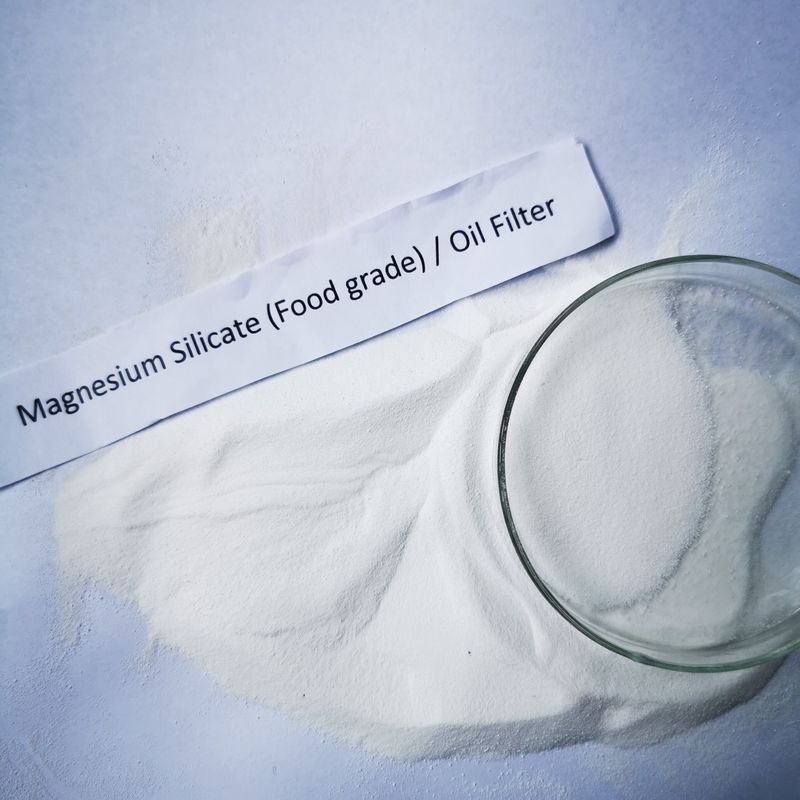 Magnesium Silicate Oil Filter Powder White Particle Form For Fried Foods