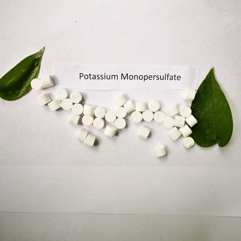 20% White Pink Potassium Monopersulfate Compound Tablet Form For Water Treatment