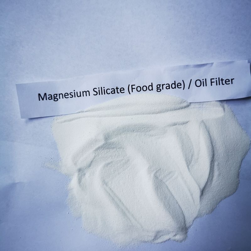 Food Grade Oil Filter Powder Magnesium Silicate Adsorbent Use in Industrial Frying